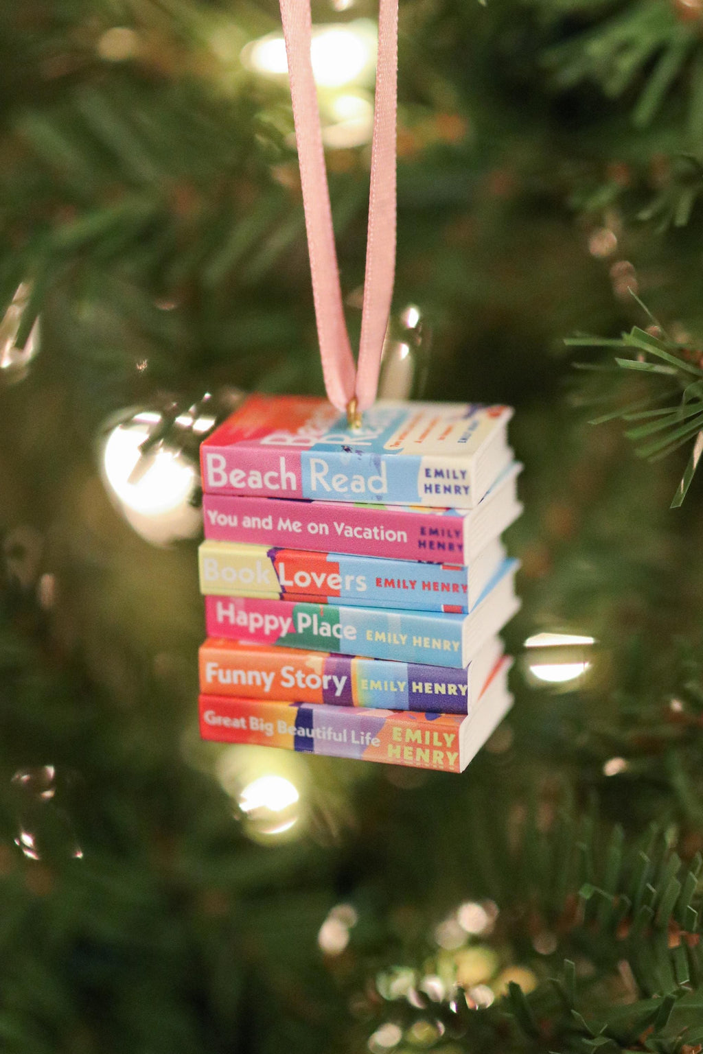Emily Henry Mini Book Ornament