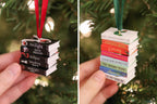 CUSTOM Mini Book Ornament