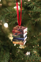 Mini Book Ornament