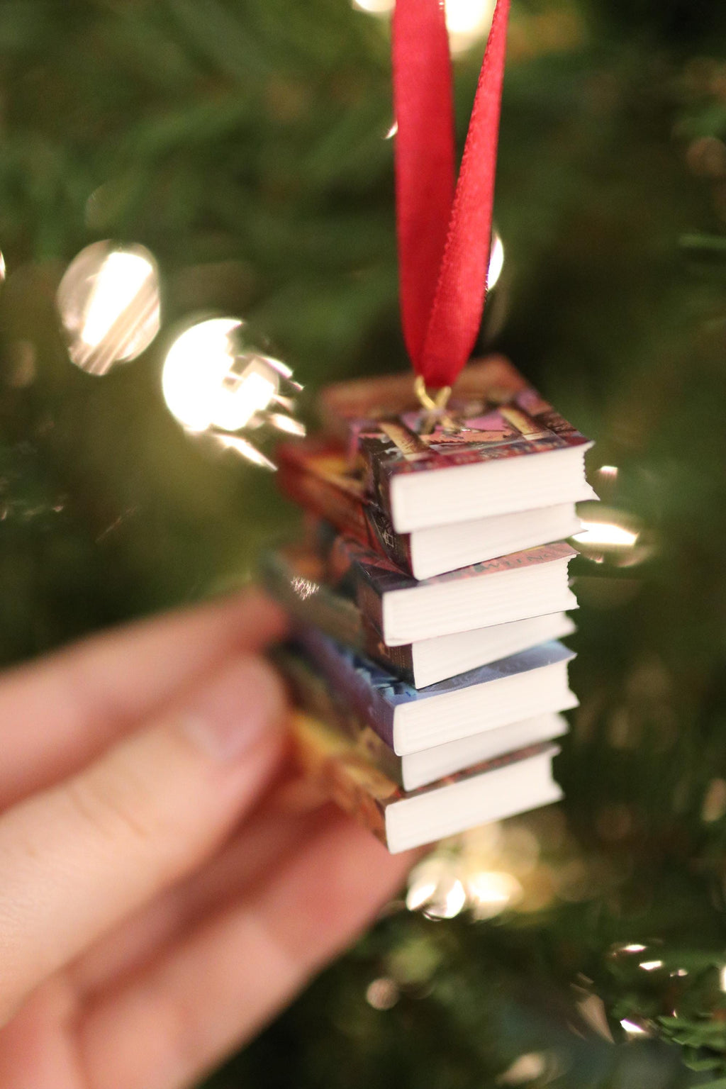 Mini Book Ornament
