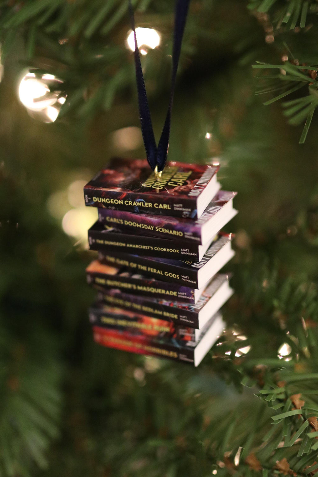 Dungeon Crawler Carl Mini Book Ornament