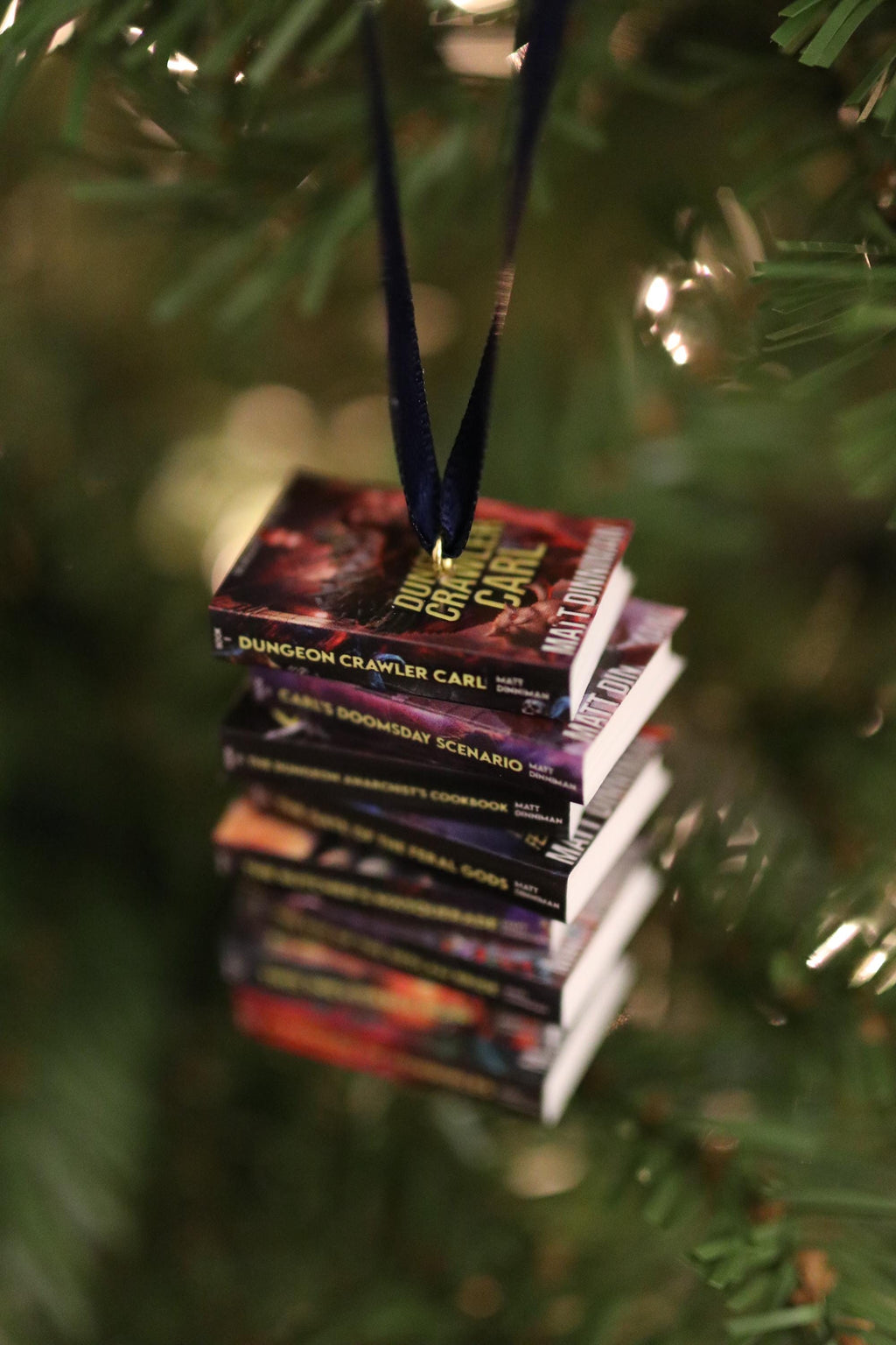 Dungeon Crawler Carl Mini Book Ornament
