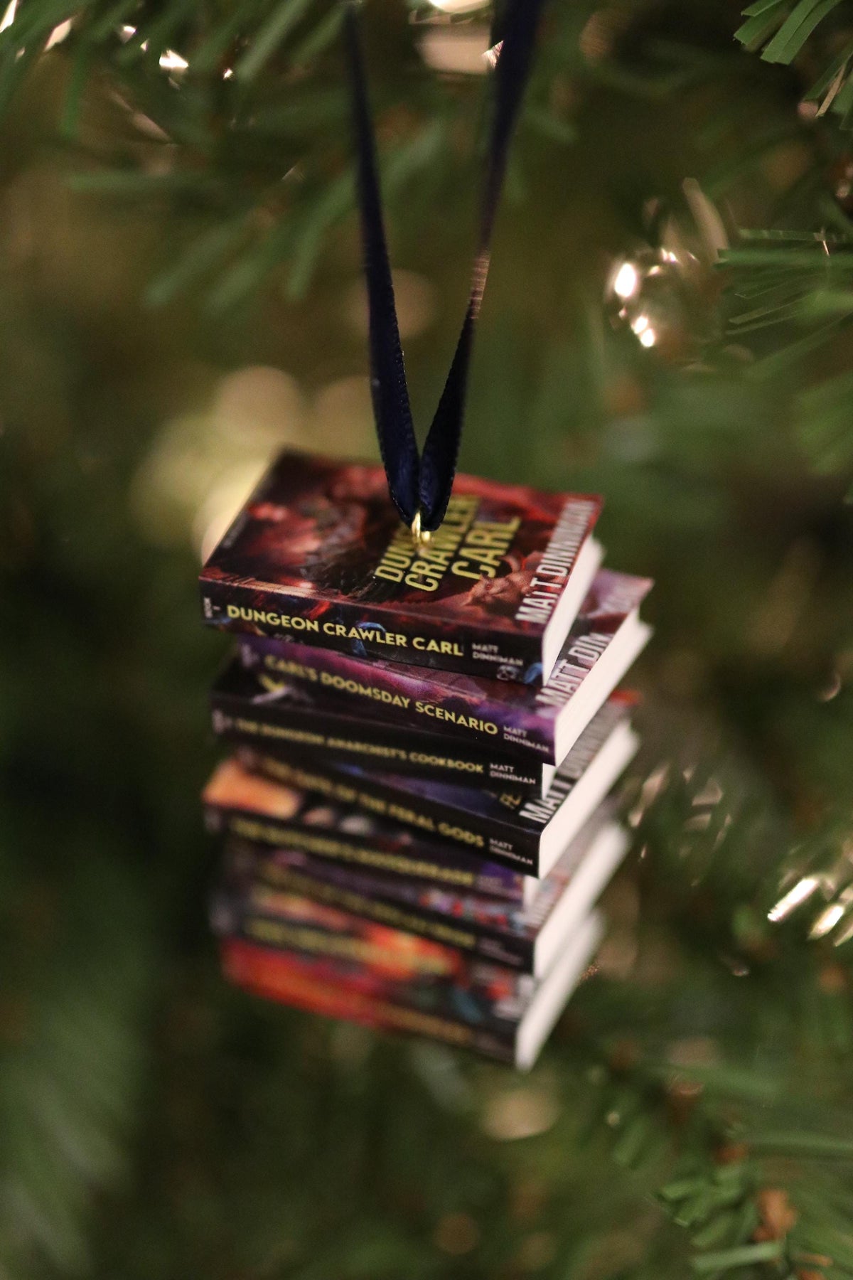 Dungeon Crawler Carl Mini Book Ornament