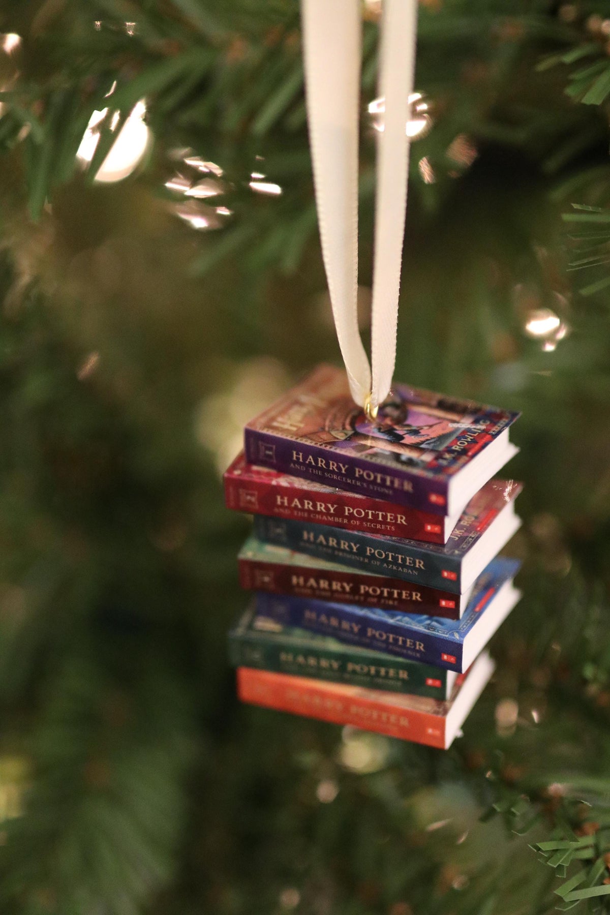 Mini Book Ornament