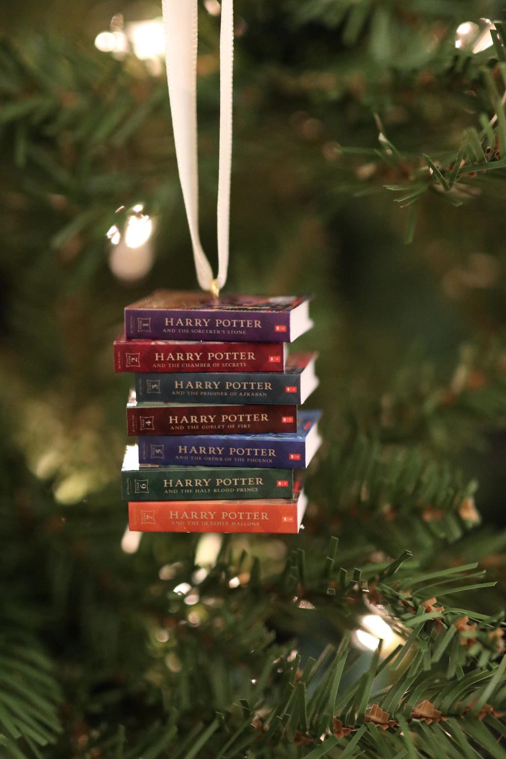 Mini Book Ornament
