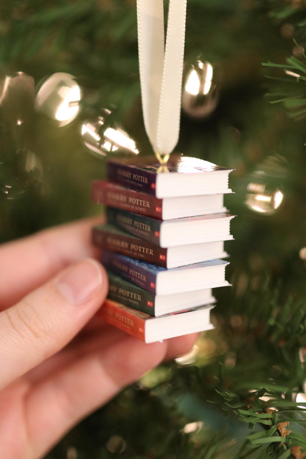 Mini Book Ornament