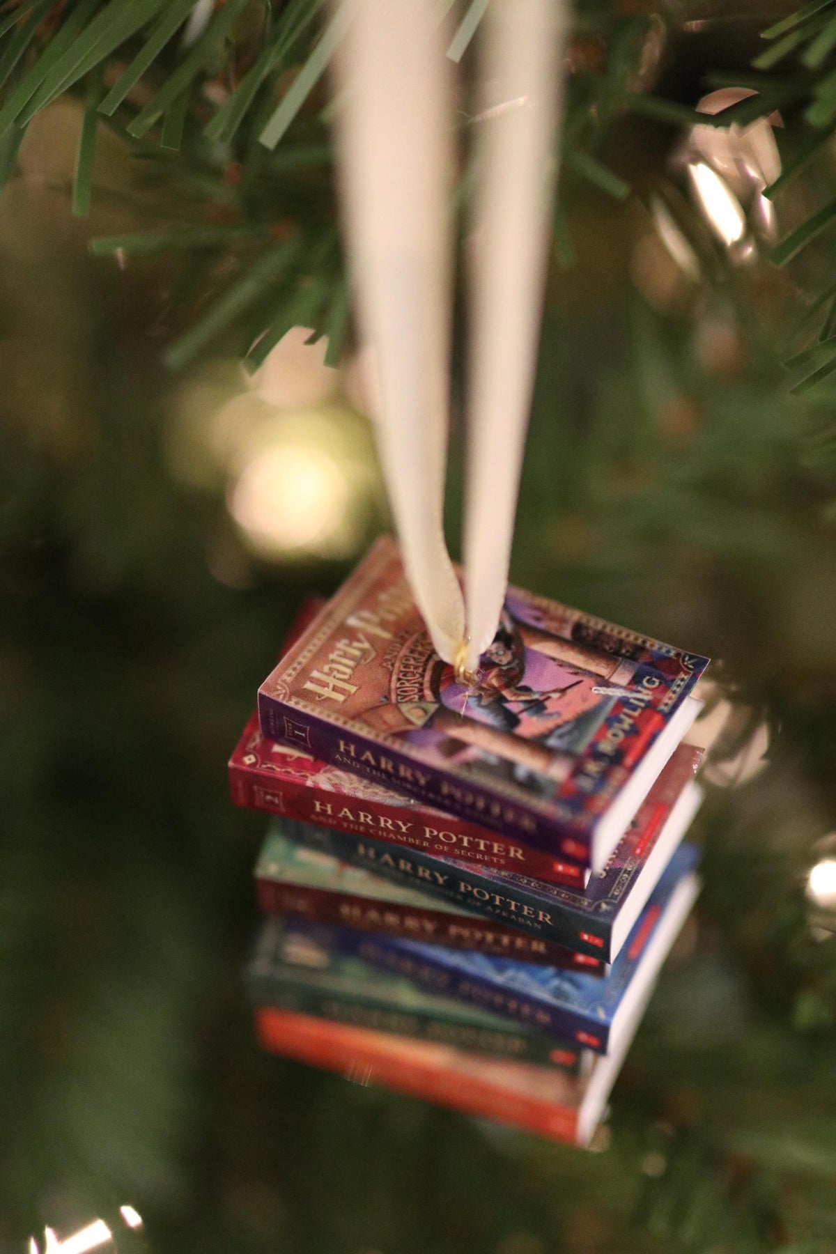 Mini Book Ornament