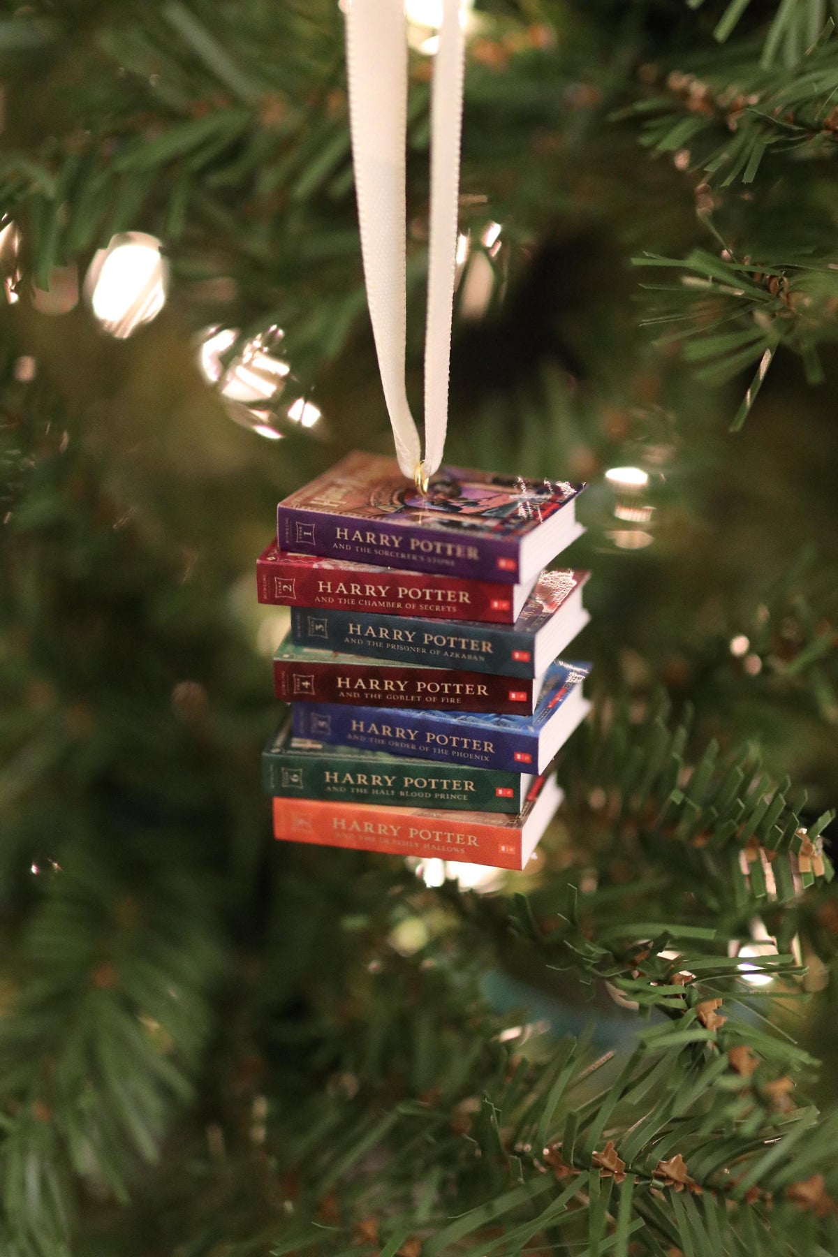 Mini Book Ornament