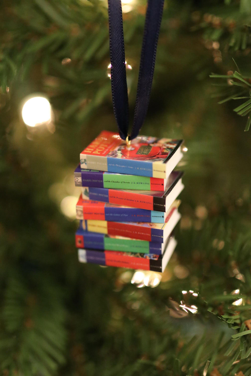 Mini Book Ornament