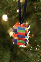 Mini Book Ornament