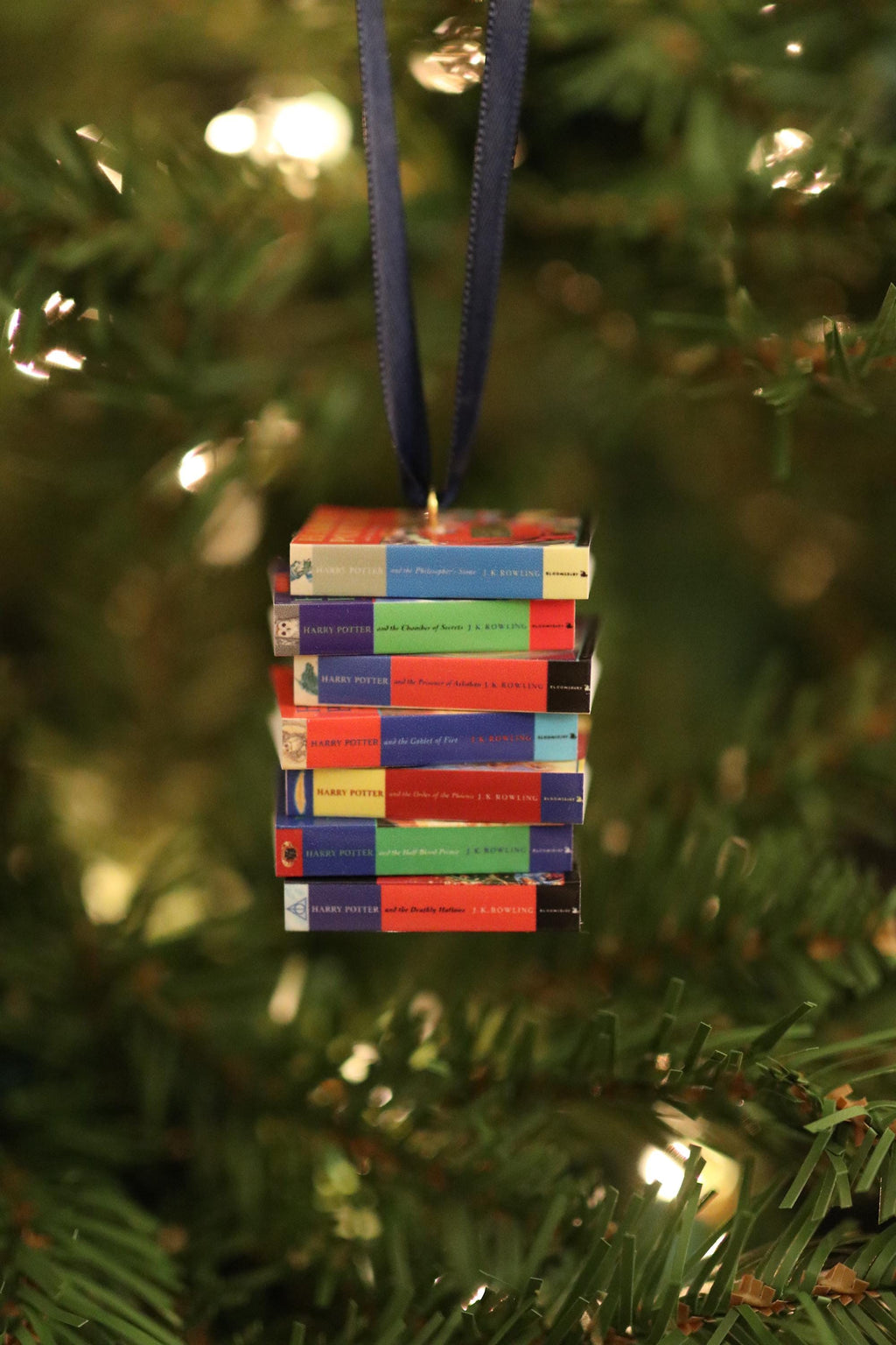 Mini Book Ornament