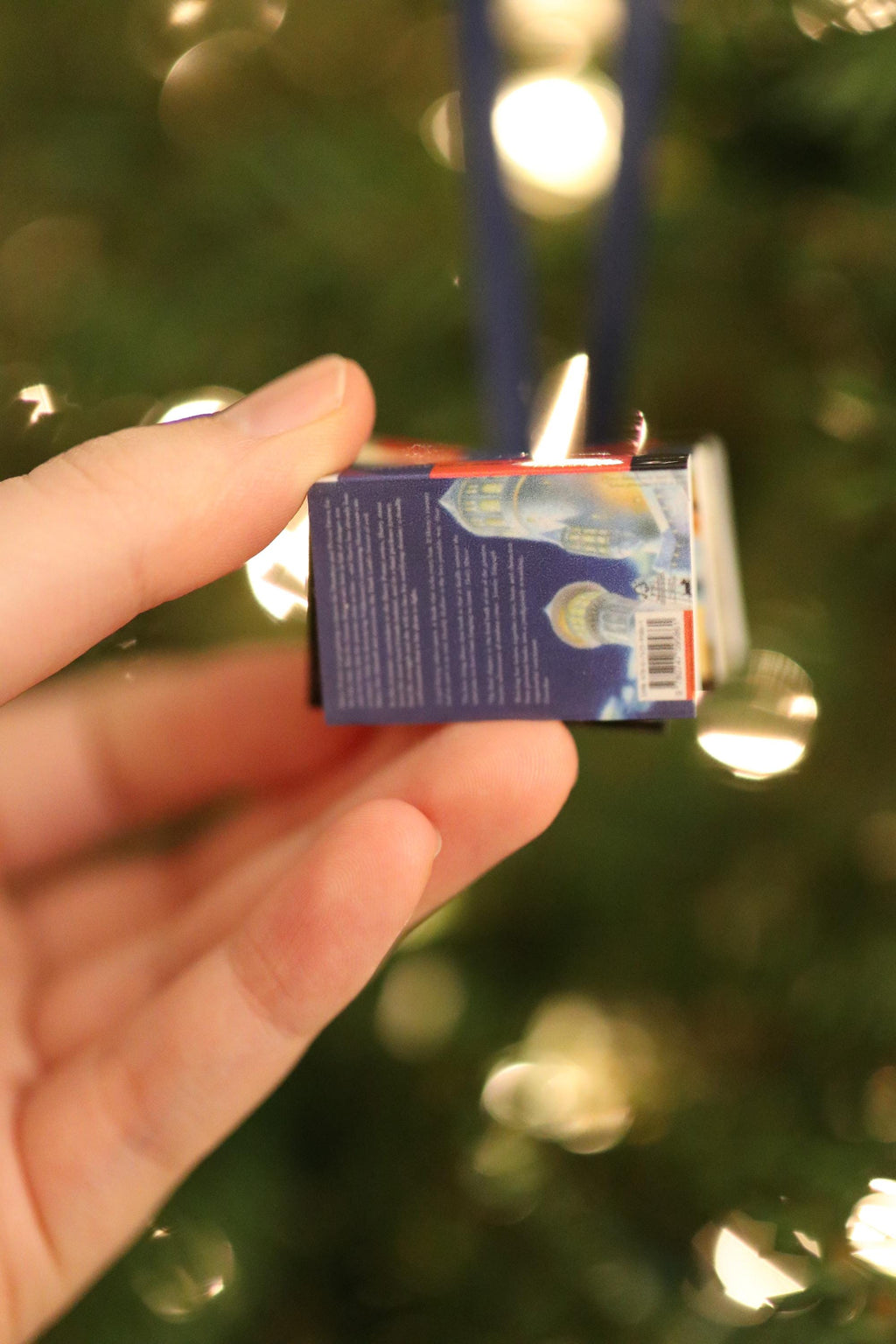 Mini Book Ornament