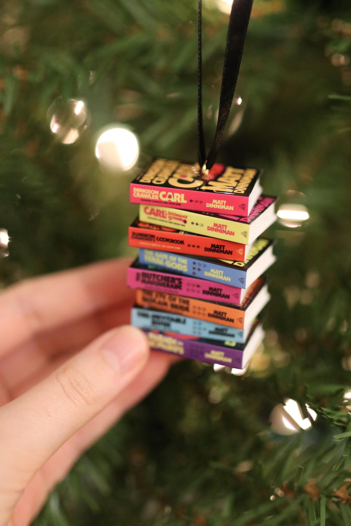 Dungeon Crawler Carl Mini Book Ornament