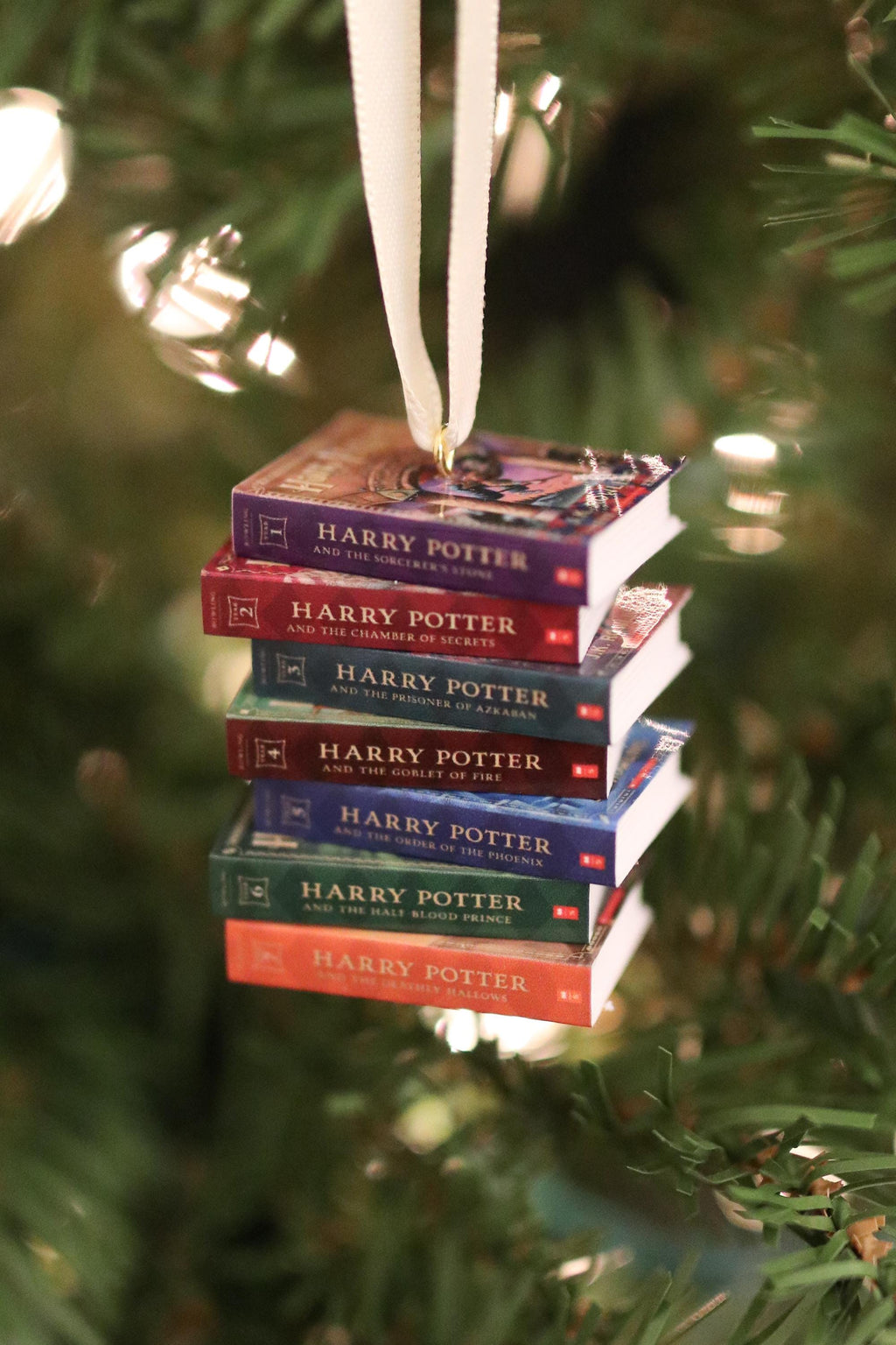 Mini Book Ornament