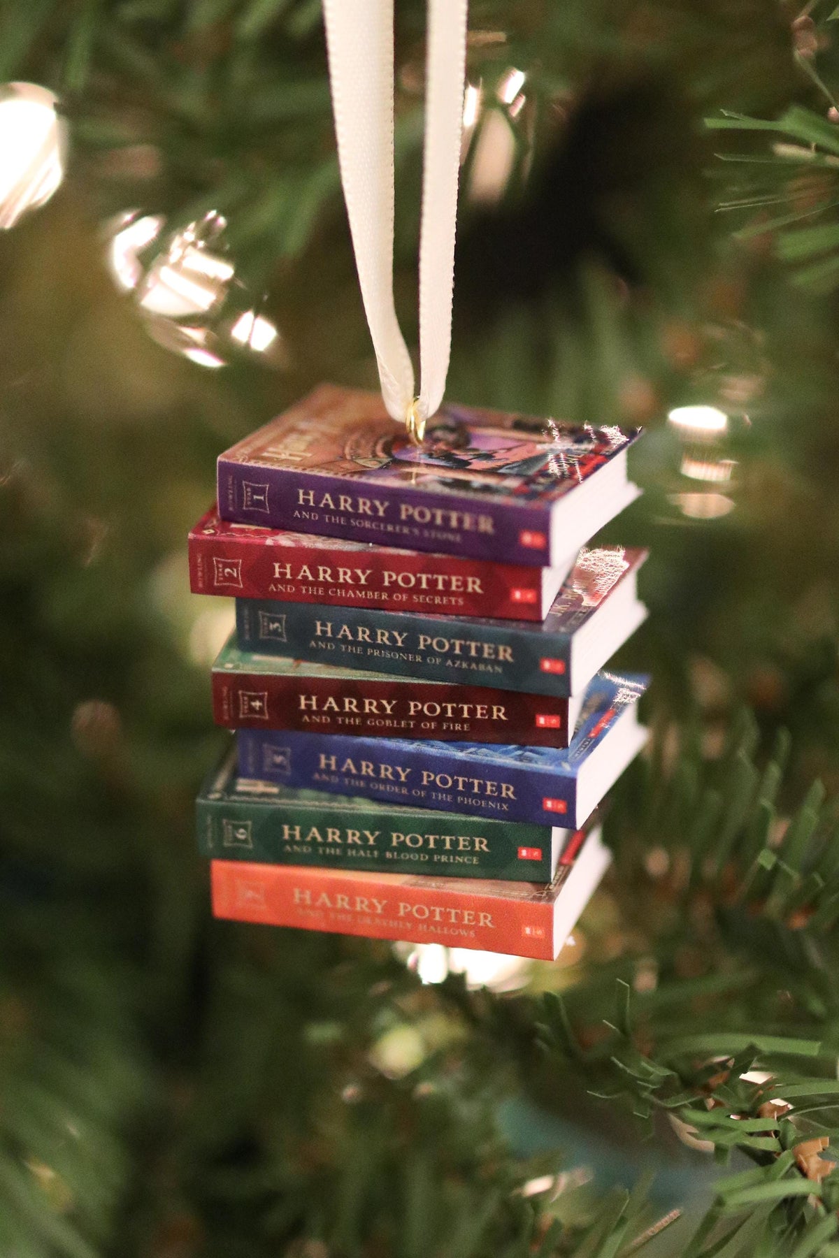 Mini Book Ornament