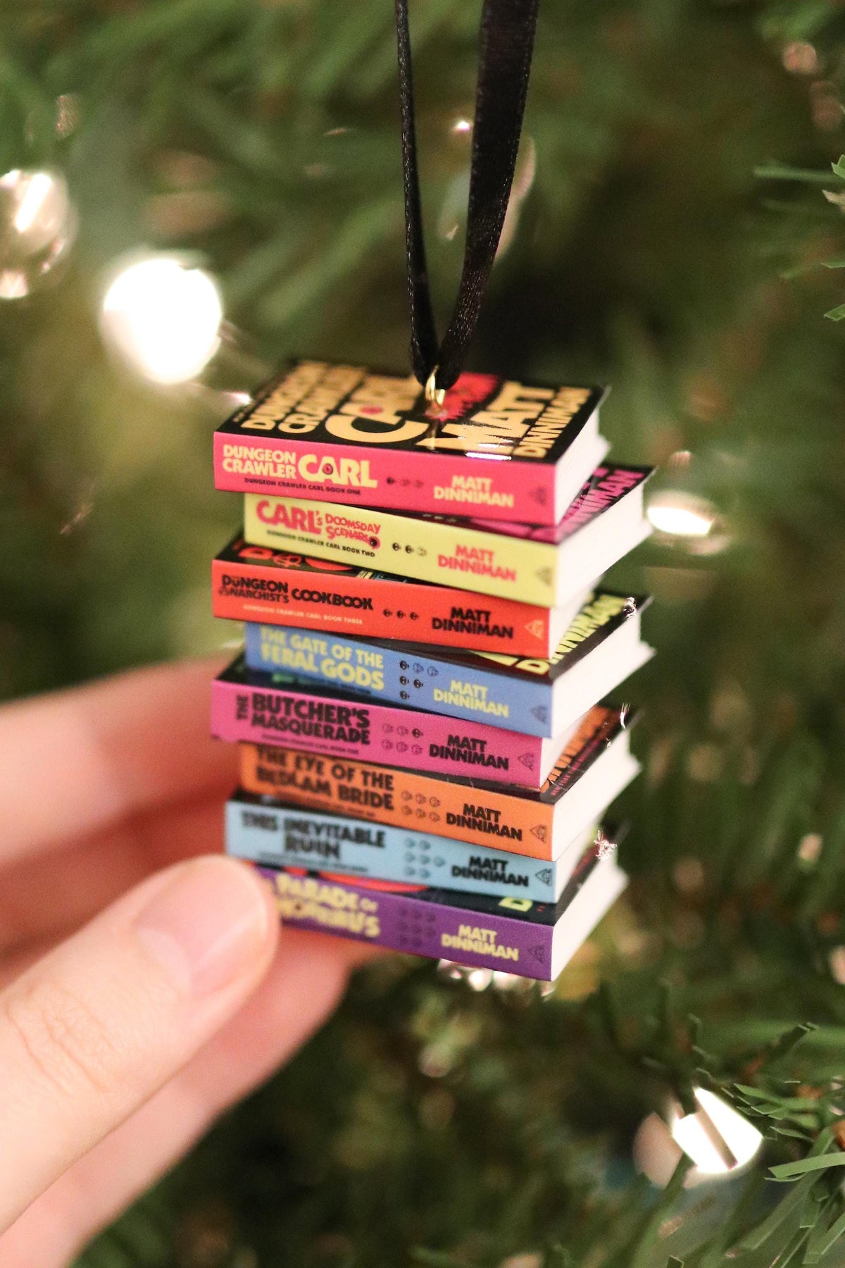 Dungeon Crawler Carl Mini Book Ornament