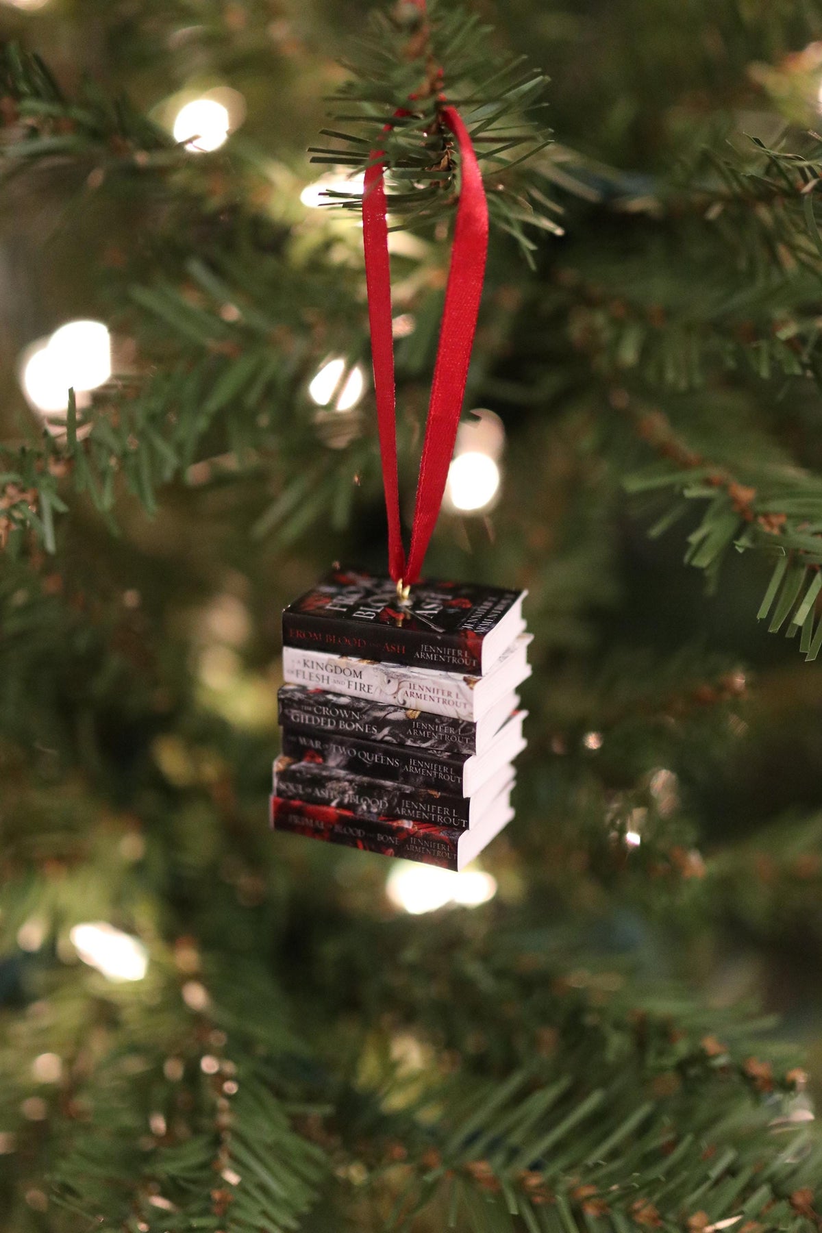 From Blood and Ash Mini Book Ornament