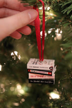 Jeneva Rose Mini Book Ornament
