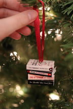 Jeneva Rose Mini Book Ornament