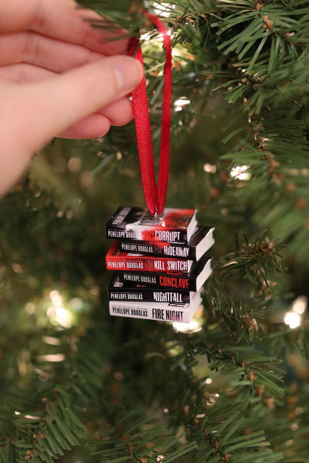 Corrupt Mini Book Ornament