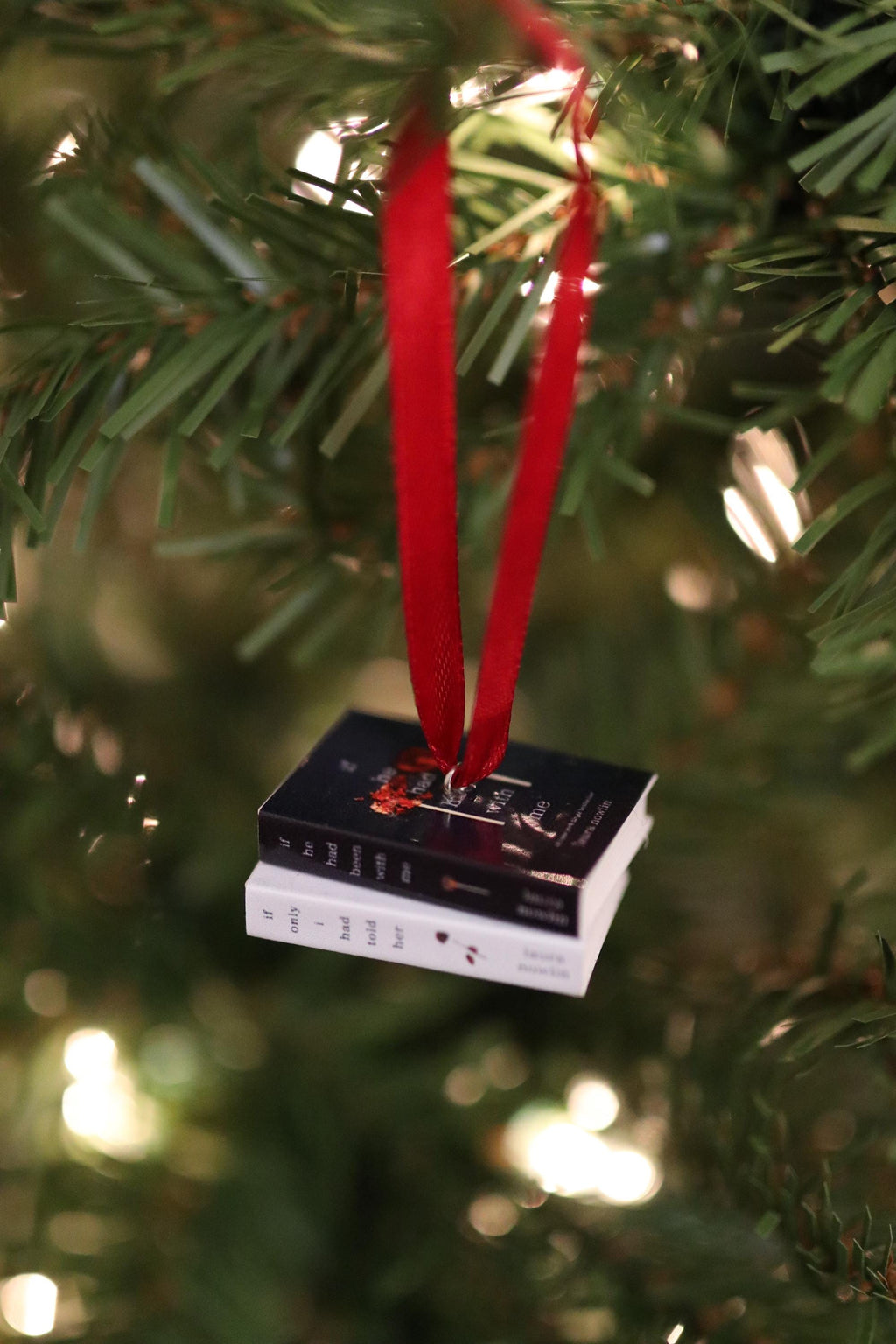 If He Had Been with Me Mini Book Ornament
