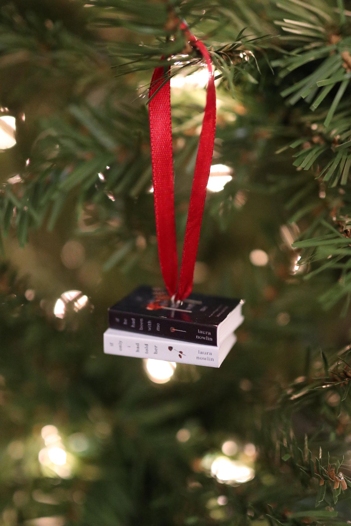 If He Had Been with Me Mini Book Ornament