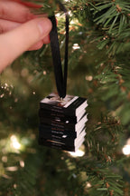 Jane Austen Mini Book Ornament