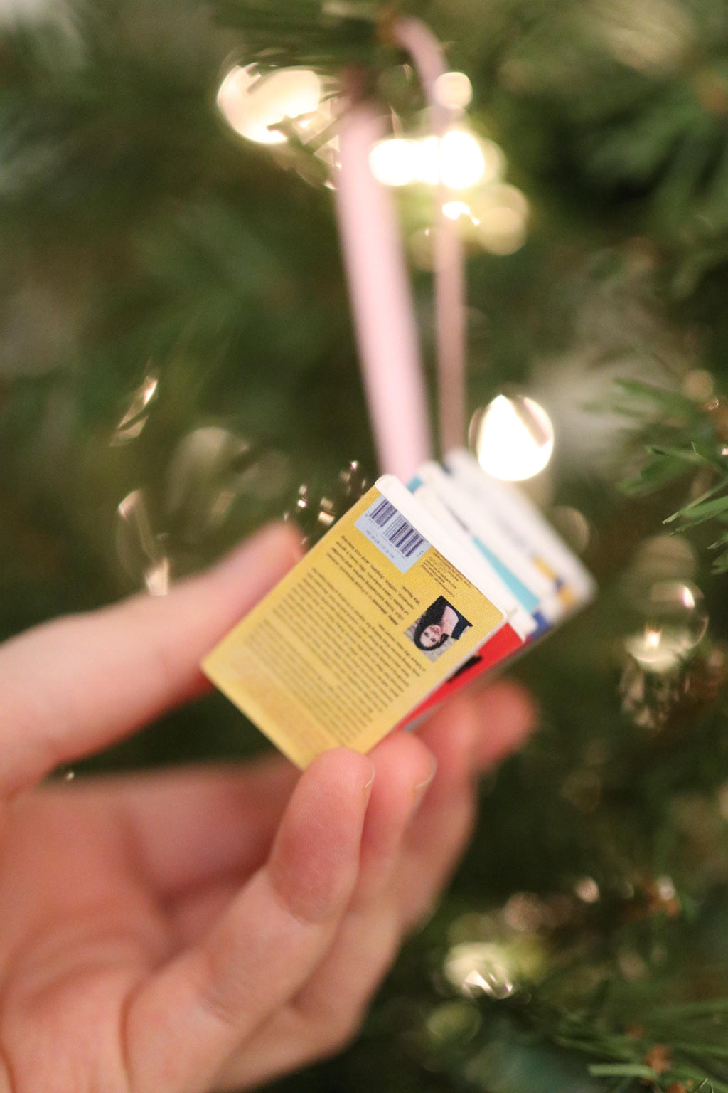 Abby Jimenez Mini Book Ornament