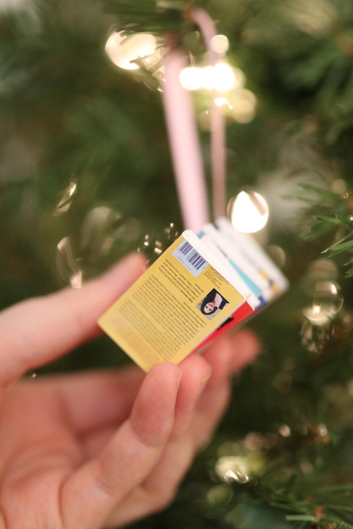 Abby Jimenez Mini Book Ornament
