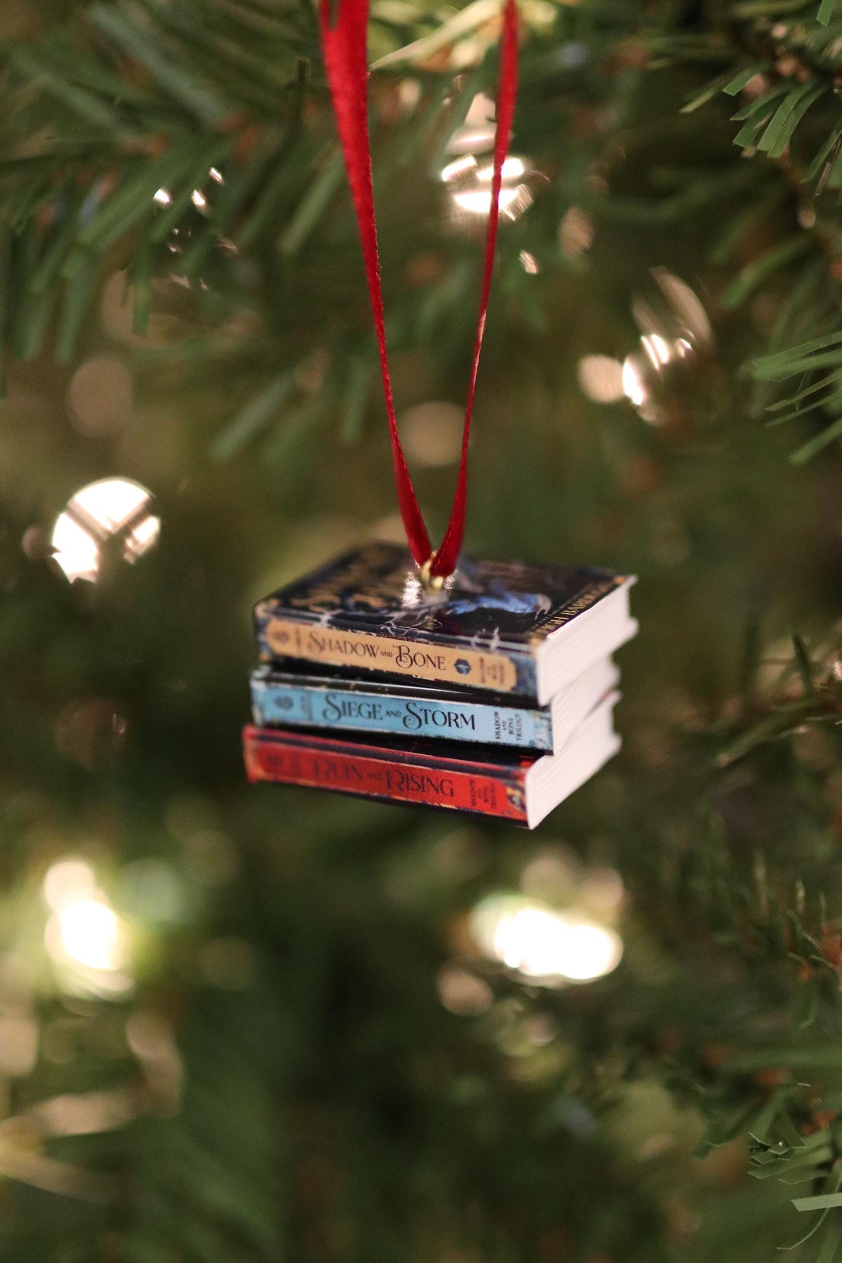 Shadow and Bone Mini Book Ornament