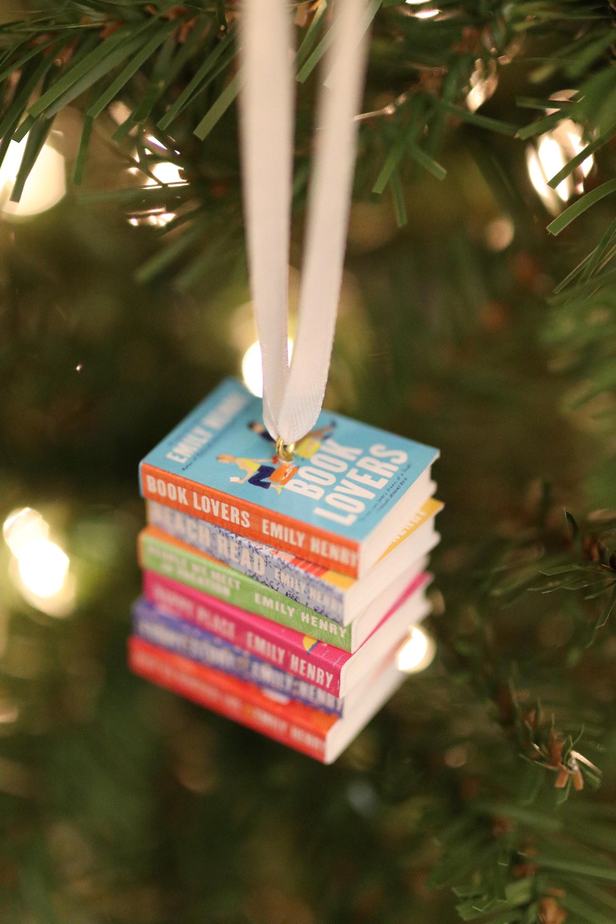 Emily Henry Mini Book Ornament