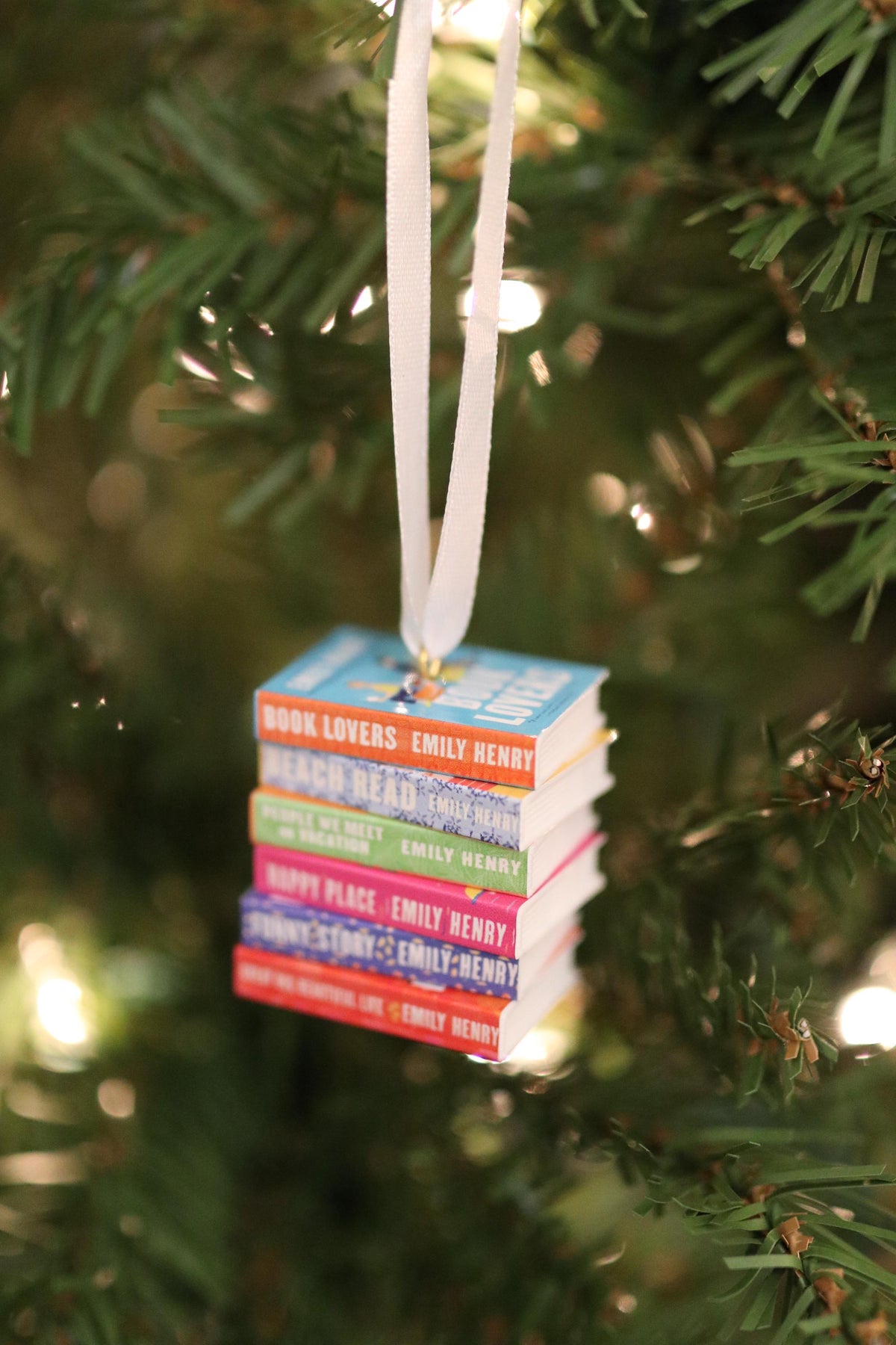 Emily Henry Mini Book Ornament