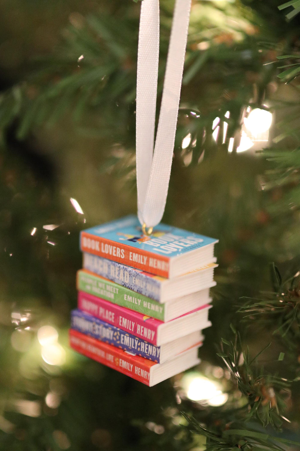 Emily Henry Mini Book Ornament