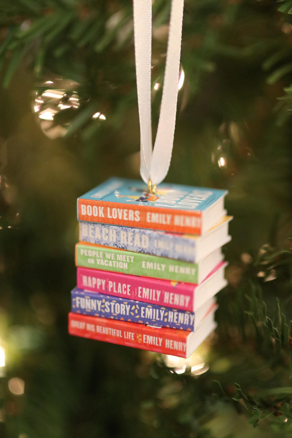 Emily Henry Mini Book Ornament