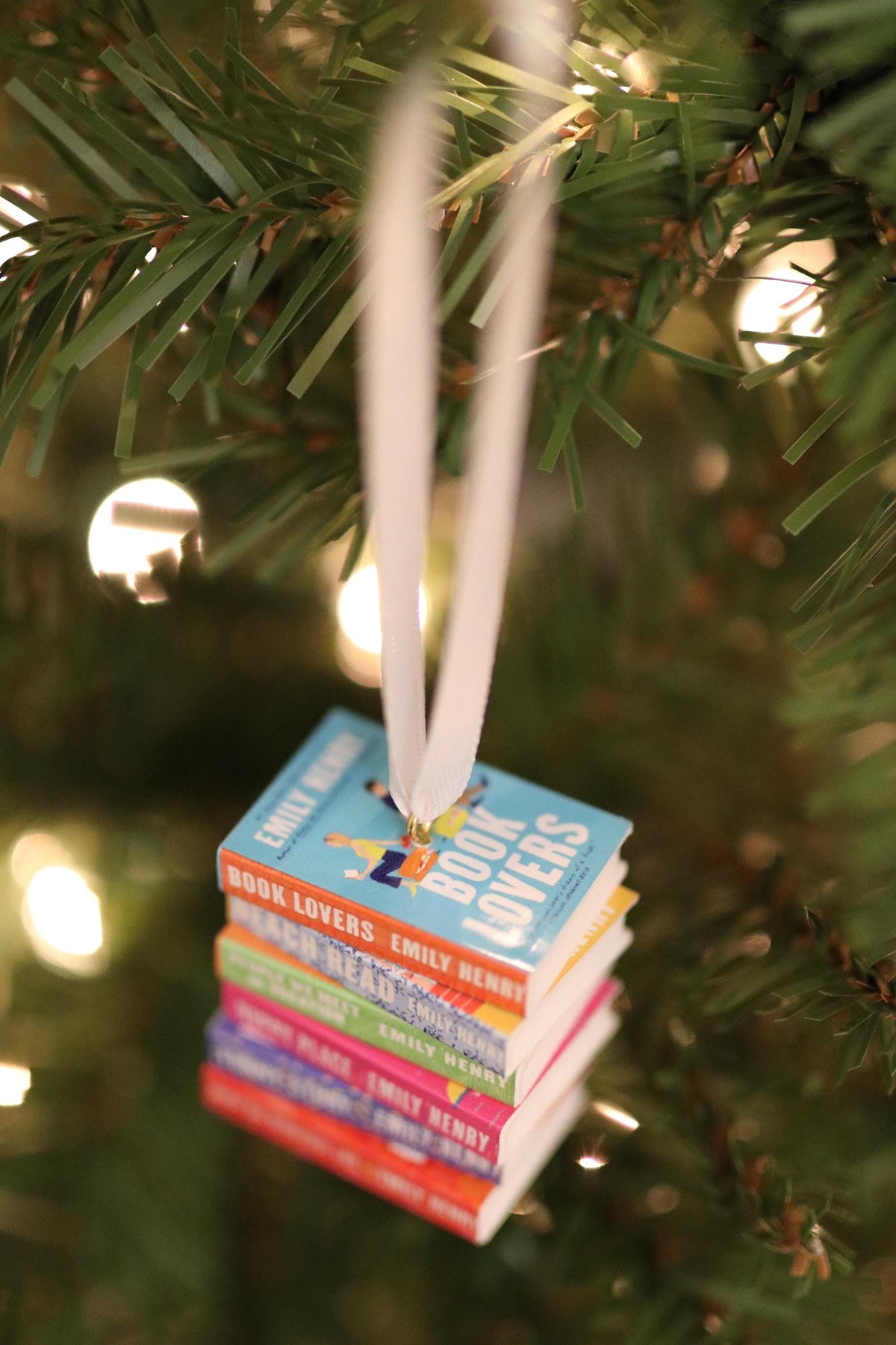 Emily Henry Mini Book Ornament