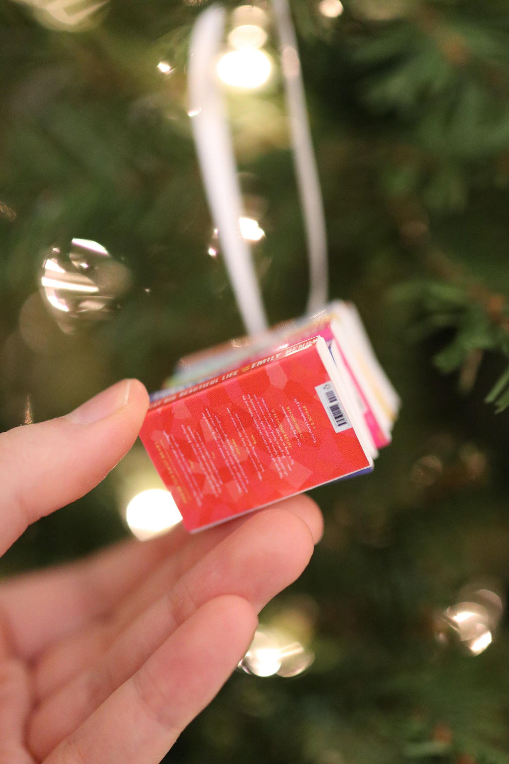 Emily Henry Mini Book Ornament