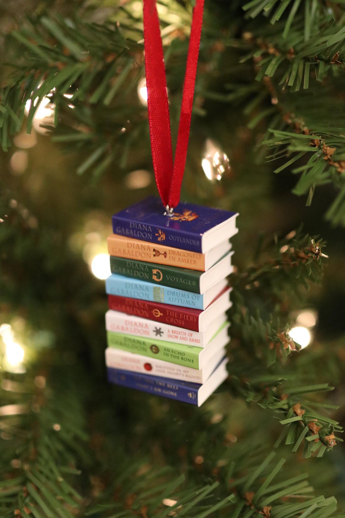 Outlander Mini Book Ornament