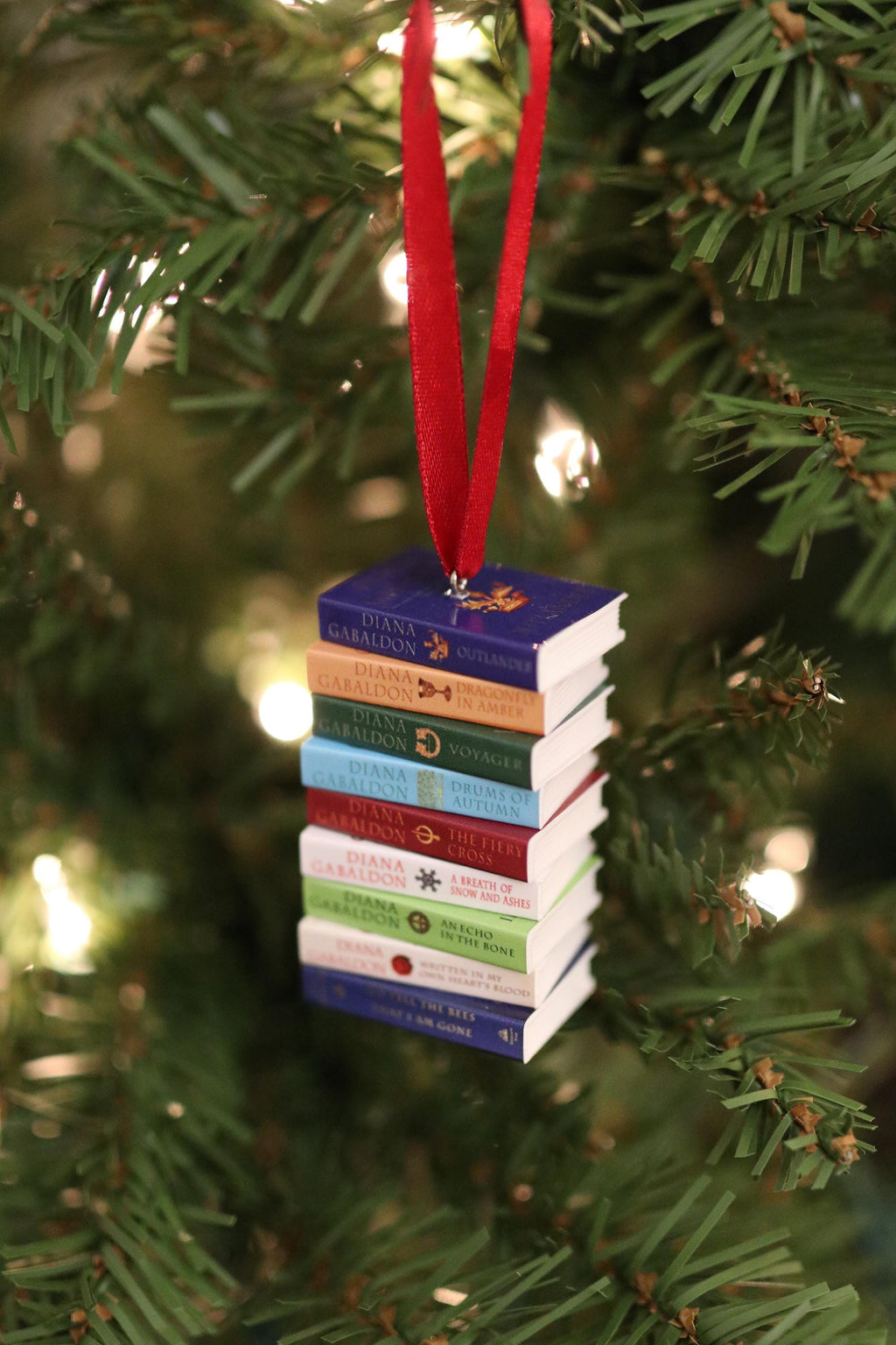 Outlander Mini Book Ornament