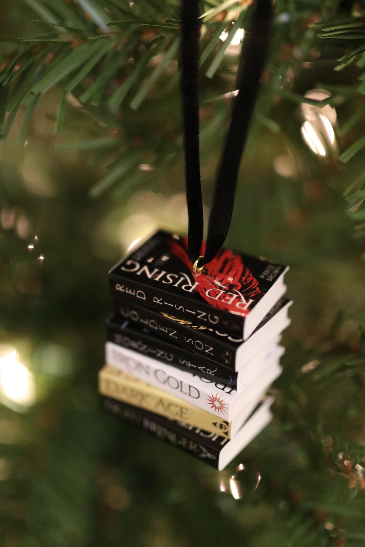 Red Rising Mini Book Ornament