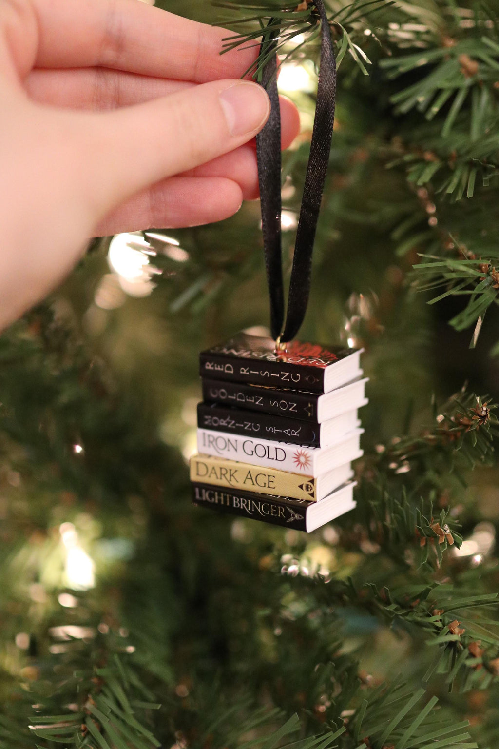 Red Rising Mini Book Ornament