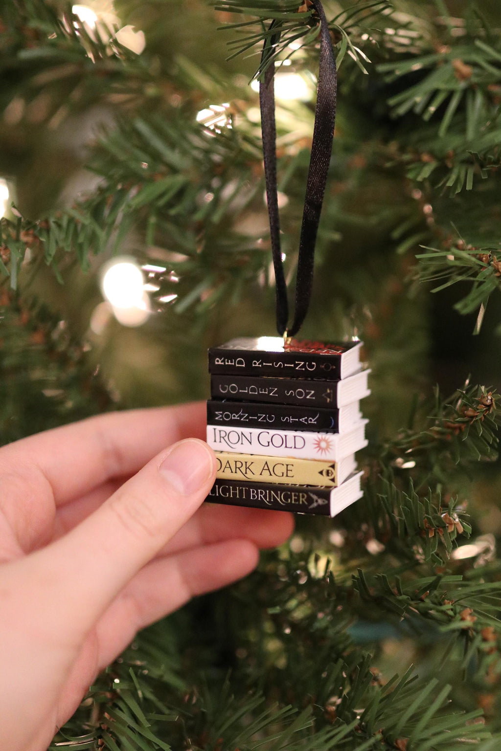 Red Rising Mini Book Ornament
