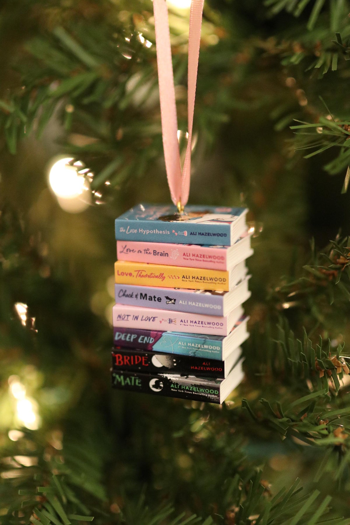Ali Hazelwood Mini Book Ornament