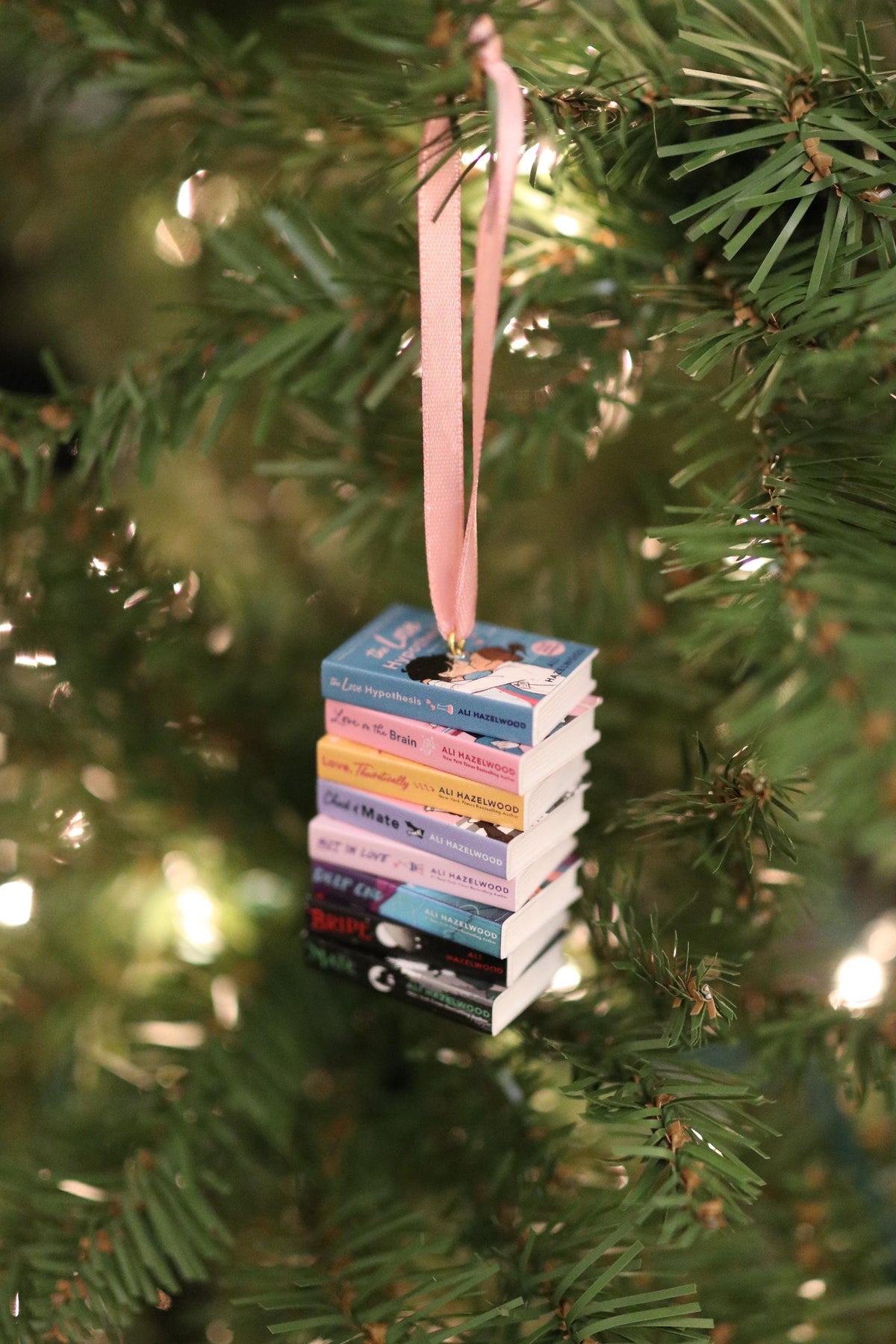 Ali Hazelwood Mini Book Ornament