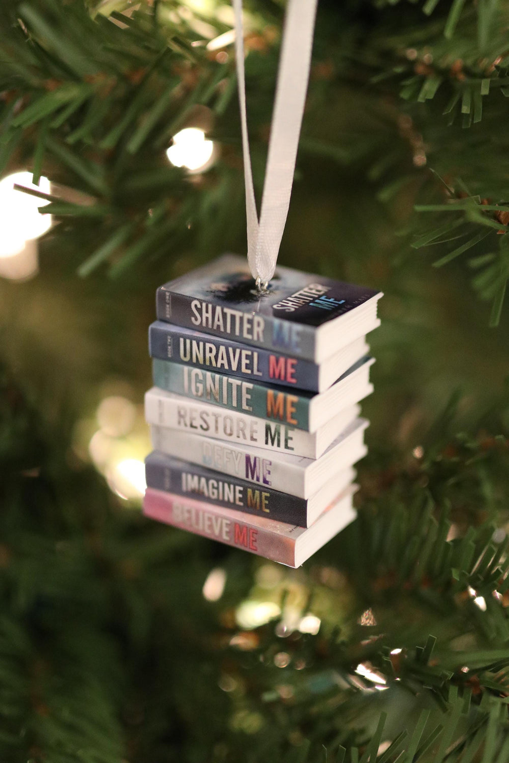 Shatter Me Mini Book Ornament