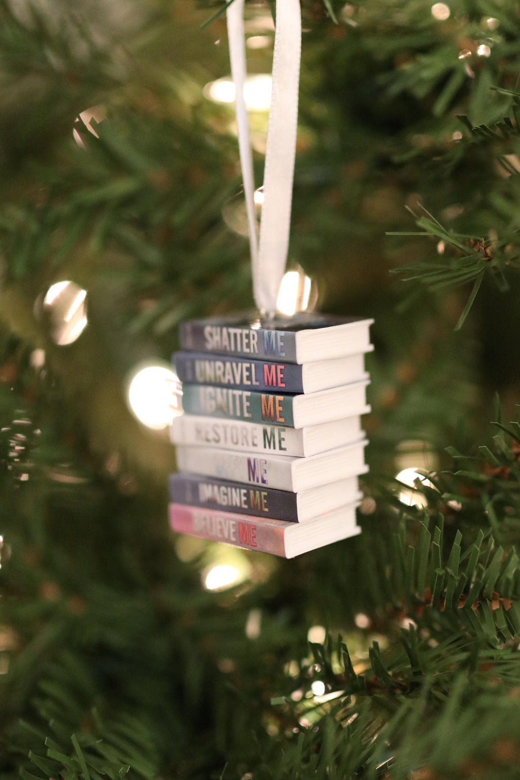 Shatter Me Mini Book Ornament