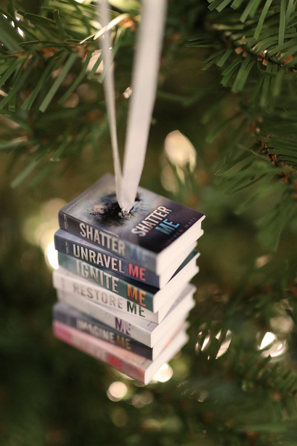 Shatter Me Mini Book Ornament