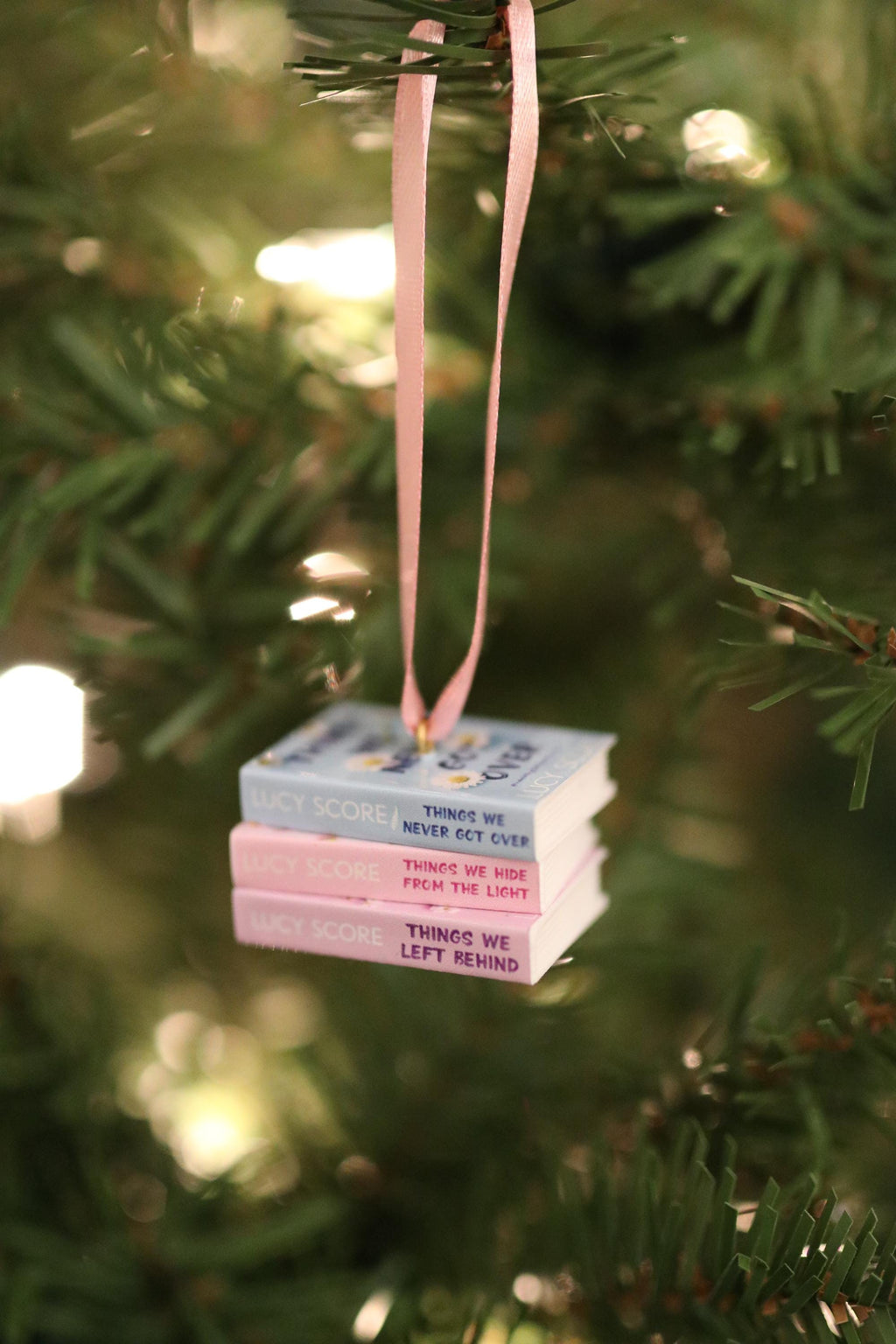 Knockemout Mini Book Ornament