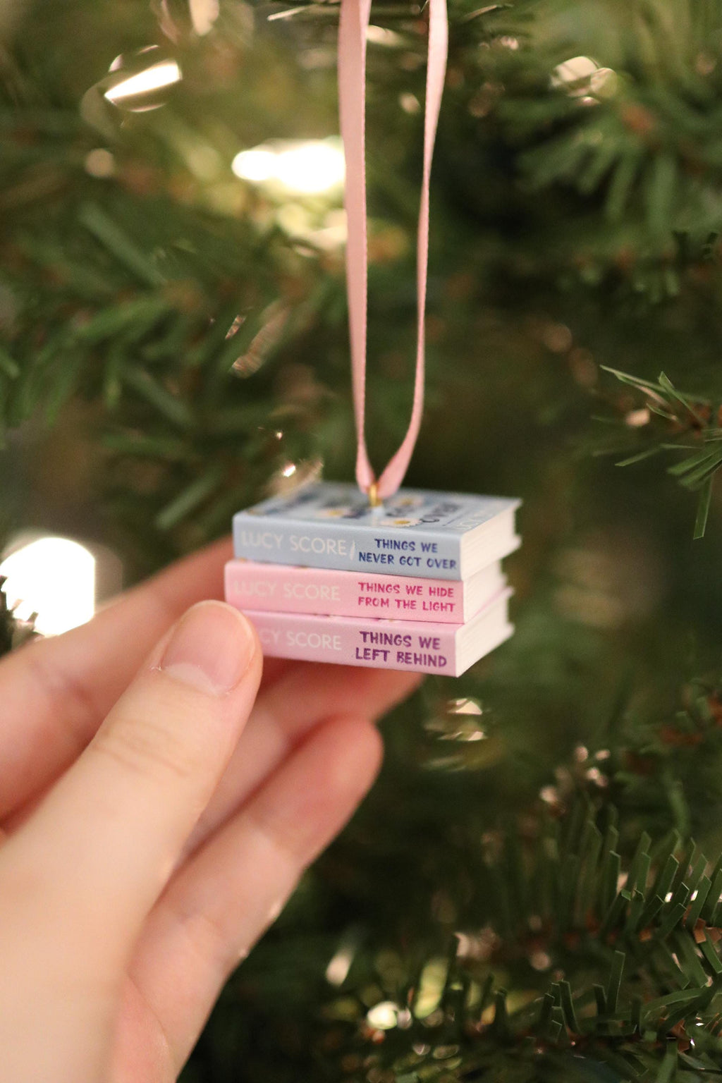 Knockemout Mini Book Ornament