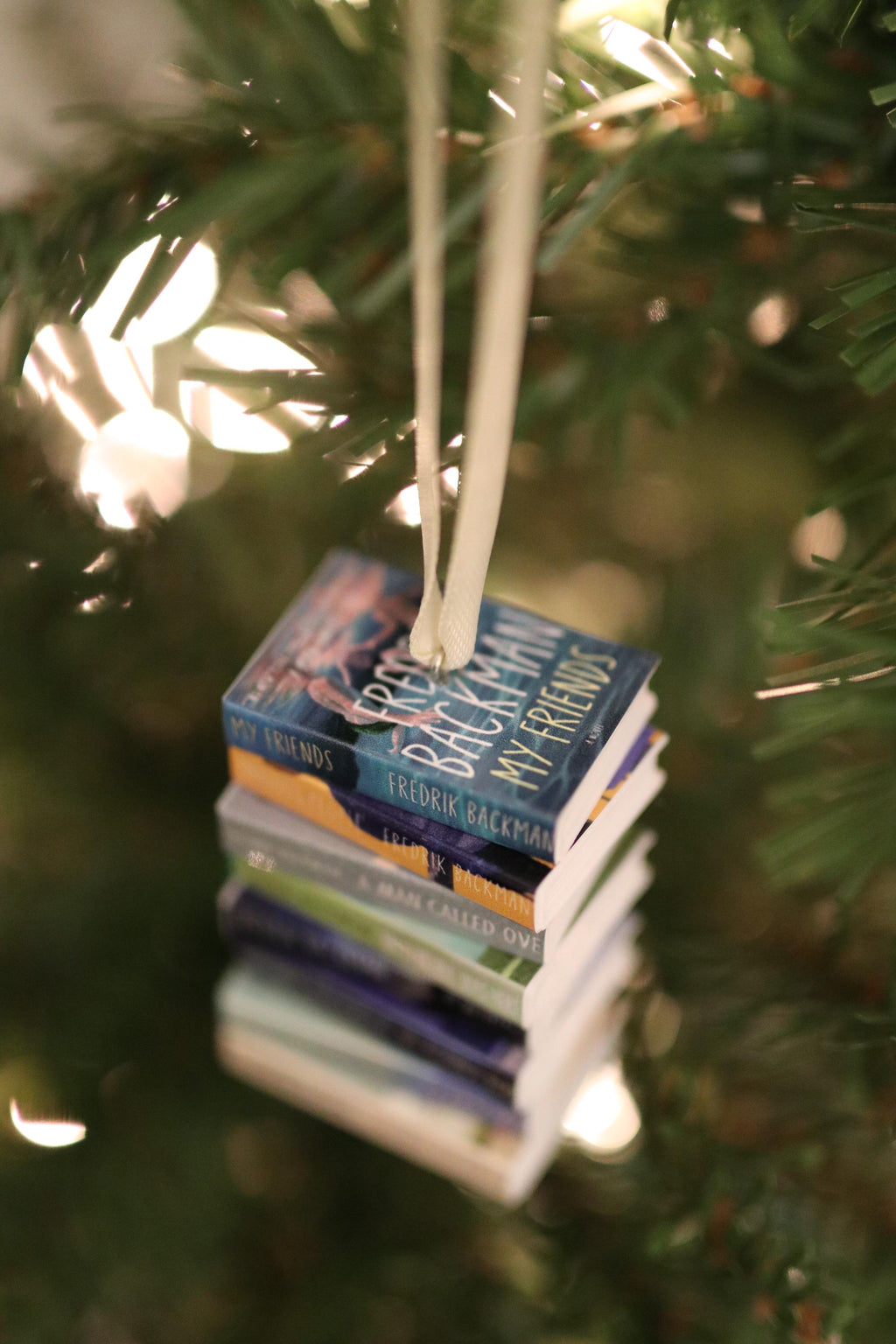 Fredrik Backman Mini Book Ornament