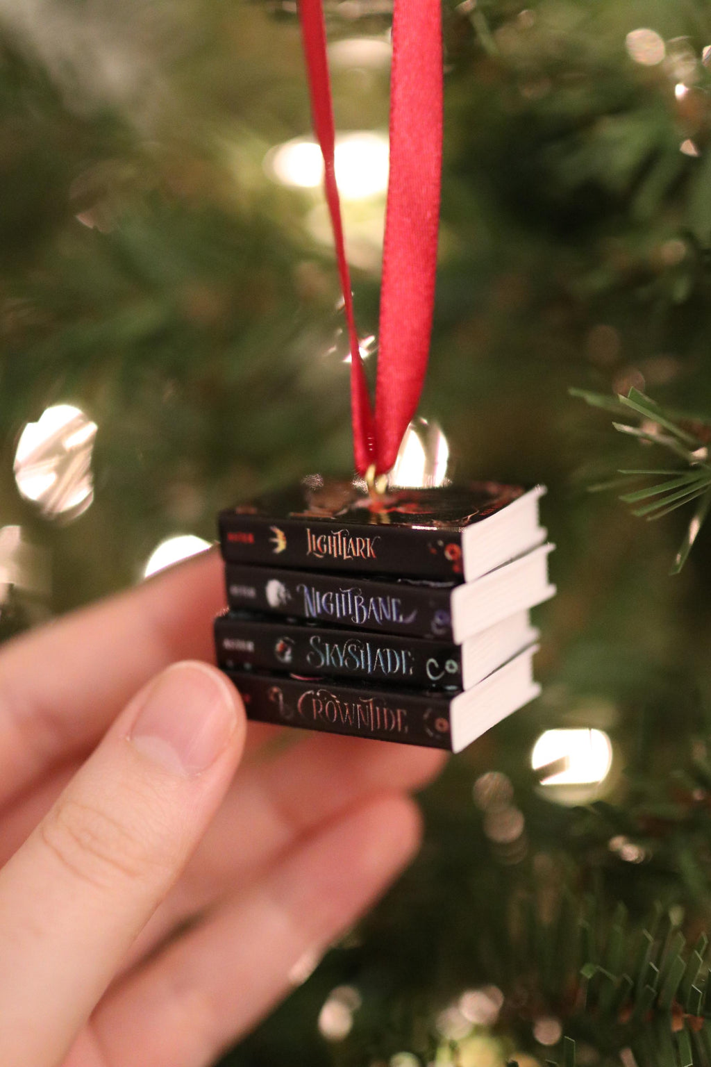 Lightlark Mini Book Ornament